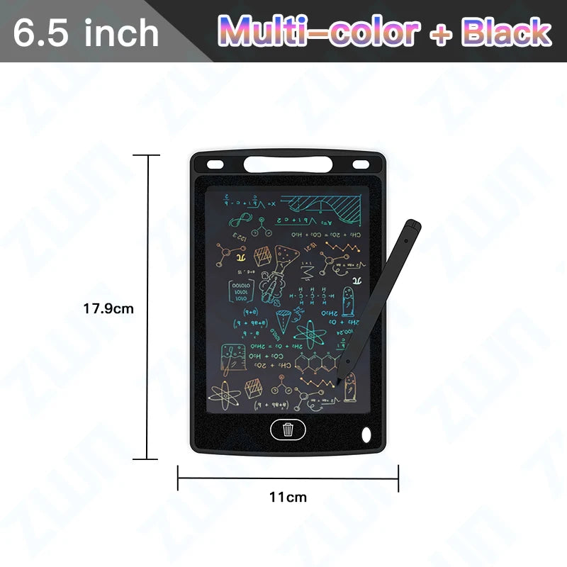 6.5/8.5/10/12/16Inch LCD Drawing Board Writing Tablet Digit Magic Blackboard Art Painting Tool Kids Toys Brain Game Child'S Gift