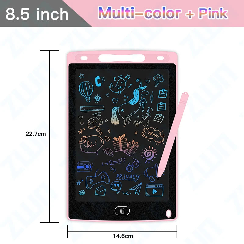 6.5/8.5/10/12/16Inch LCD Drawing Board Writing Tablet Digit Magic Blackboard Art Painting Tool Kids Toys Brain Game Child'S Gift
