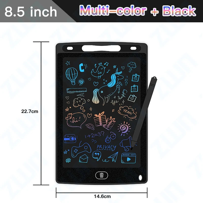 6.5/8.5/10/12/16Inch LCD Drawing Board Writing Tablet Digit Magic Blackboard Art Painting Tool Kids Toys Brain Game Child'S Gift