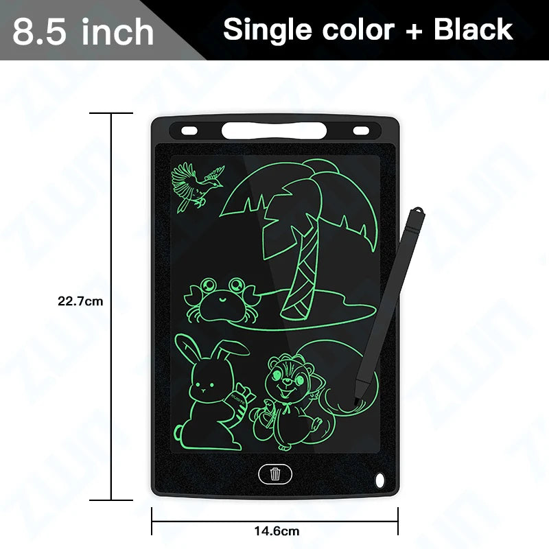 6.5/8.5/10/12/16Inch LCD Drawing Board Writing Tablet Digit Magic Blackboard Art Painting Tool Kids Toys Brain Game Child'S Gift