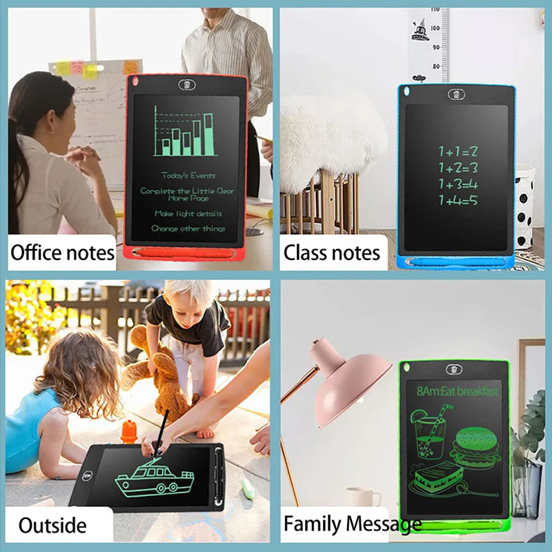 6.5/8.5/10/12/16Inch LCD Drawing Board Writing Tablet Digit Magic Blackboard Art Painting Tool Kids Toys Brain Game Child'S Gift