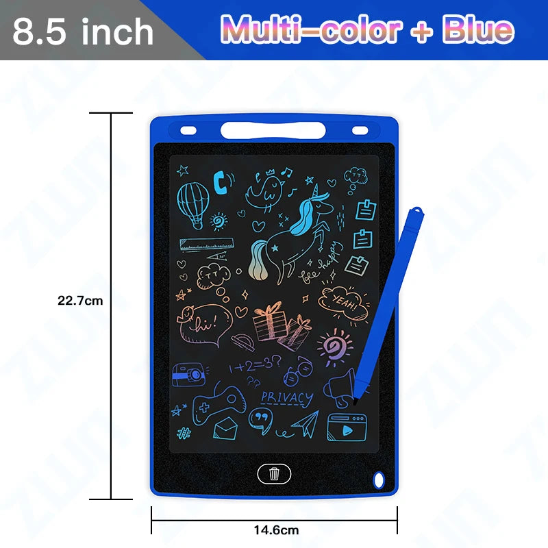6.5/8.5/10/12/16Inch LCD Drawing Board Writing Tablet Digit Magic Blackboard Art Painting Tool Kids Toys Brain Game Child'S Gift