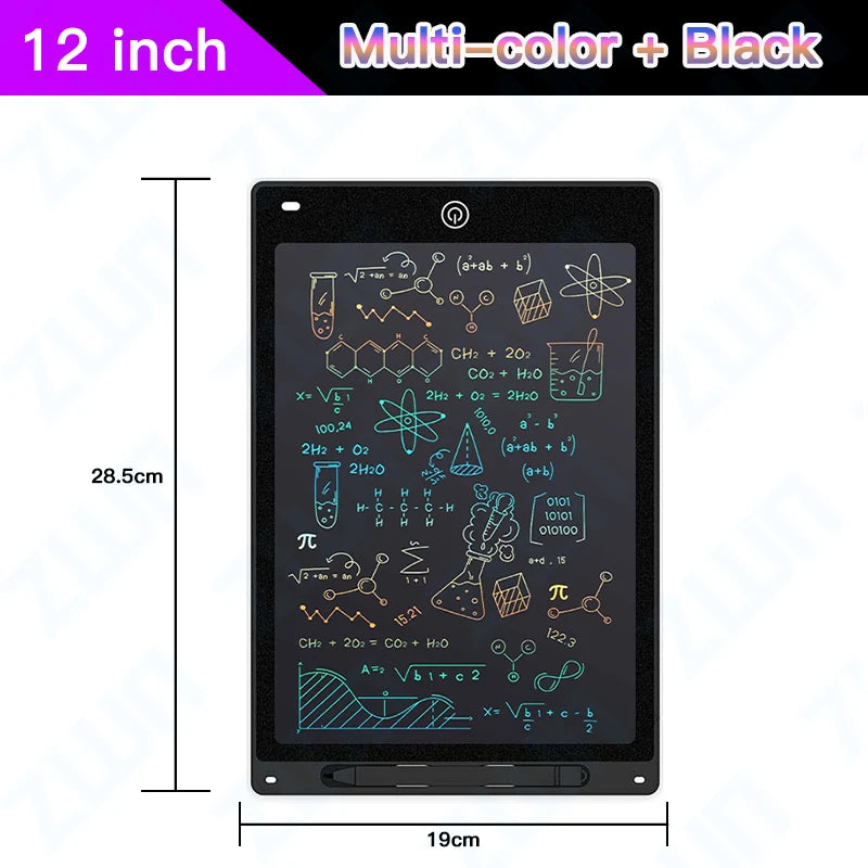 6.5/8.5/10/12/16Inch LCD Drawing Board Writing Tablet Digit Magic Blackboard Art Painting Tool Kids Toys Brain Game Child'S Gift