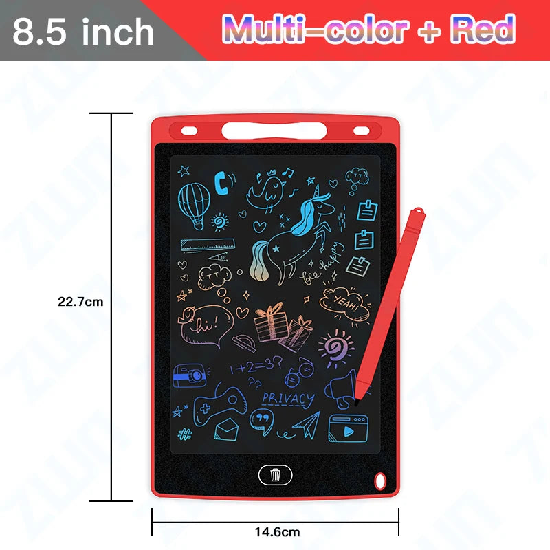 6.5/8.5/10/12/16Inch LCD Drawing Board Writing Tablet Digit Magic Blackboard Art Painting Tool Kids Toys Brain Game Child'S Gift