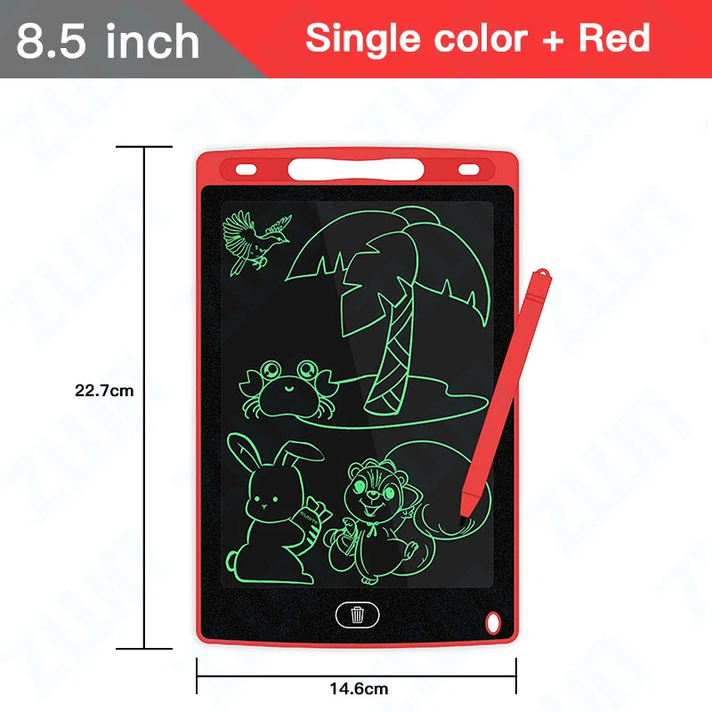 6.5/8.5/10/12/16Inch LCD Drawing Board Writing Tablet Digit Magic Blackboard Art Painting Tool Kids Toys Brain Game Child'S Gift